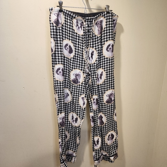 P. J salvaje Dogs Puppies Printed Pajama pant size M - Picture 10 of 13